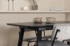 Imagine Inca Extentiontable - Black top / black Legs +Kenth Chair - Black / Light Grey Velvet _4