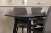 Imagine Inca Extentiontable - Black top / black Legs +Windu Lyx Chair - Black / Grey Micro Fibre _4