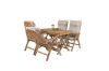 Imagine Masa de Dining Kenya 120*70*H75 - Teak+ Set de Kenya 5 scaune pliabile - Teak_4