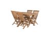 Imagine Masa de dining Kenya 120*70*H75 - Teak + Scaun pliant Kenya fără suport de brațe - Teak_4