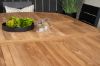 Imagine Masa de dining ovala Kenya 180/240*120*H75 - Teak - Inlocuieste 9525-444 + Scaun Levels (stivuibil) - Aluminiu negru / Aintwood negru _8