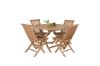 Imagine Vă rugăm să traduceți complet Kenya Round Dining Table ø120cm - Teak+Kenya Folding Chair w/o Armrest - Teak_4