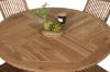 Imagine Vă rugăm să traduceți complet Kenya Round Dining Table ø120cm - Teak+Kenya Folding Chair w/o Armrest - Teak_4