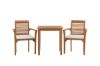 Imagine Kenya - Masă de Dining- Natural - Teak - 70*70cm