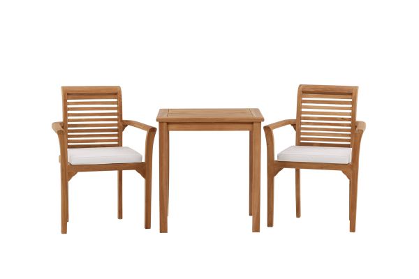 Imagine Kenya - Masă de Dining- Natural - Teak - 70*70cm