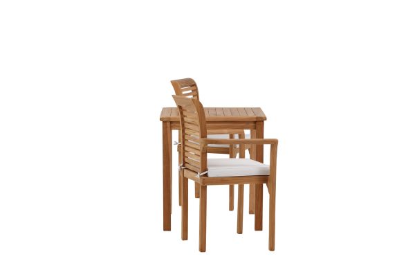 Imagine Kenya - Masă de Dining- Natural - Teak - 70*70cm