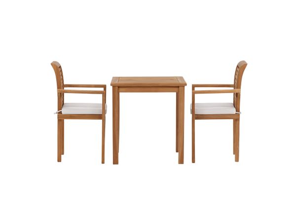 Imagine Kenya - Masă de Dining- Natural - Teak - 70*70cm