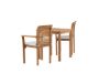 Imagine Kenya - Masă de Dining- Natural - Teak - 70*70cm