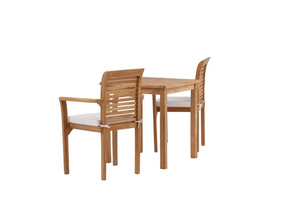 Imagine Kenya - Masă de Dining- Natural - Teak - 70*70cm