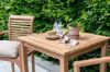 Imagine Kenya - Masă de Dining- Natural - Teak - 70*70cm