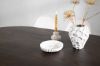 Imagine Masa ovala de dining Stone - Negru / Furnir Mocca + Scaun de dining Polar - Picioare Negre / Catifea Bej _6