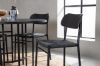 Imagine Masa de dining Copenhagen - Negru / Furnir Negru + Scaun de dining Polly - Negru / Negru _4