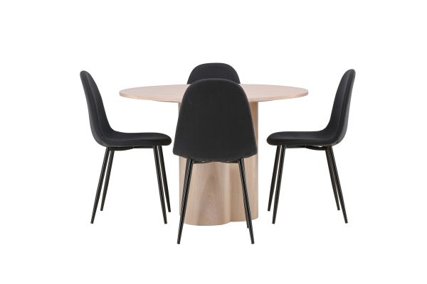 Imagine OliviaDiningTable-WhiteWashVeneer+PolarDiningChair-BlackLegs-BlackFabric_4