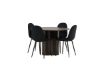 Imagine Va rugam sa traduceti complet OliviaDiningTable-Mocca/MoccaVeneer+PolarDiningChair-Blacklegs/BlackVelvet_4