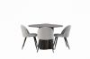 Imagine OliviaDiningTable-Mocca/MoccaVeneer+VelvetDiningChair-LightGrey/Black_4