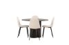 Imagine OliviaDiningTable-Mocca/MoccaVeneer+PolarDiningChair-Blacklegs/BeigeVelvet_4