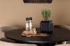 Imagine OliviaDiningTable-Black/BlackVeneer+BeritChair-Black/BeigeFabric(Polyesterlinen)_4