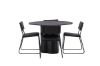 Imagine OliviaDiningTable-Black/BlackVeneer+KenthChair-Black/BlackPU_4