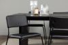 Imagine Masa de dining Vail - Negru / MDF negru afumat + Scaun Kenth - Negru / PU negru _6