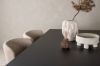 Imagine Vail Dining Table - Negru / MDF Fumuriu + Scaun de dining Modesto - Gri / Boucle Fumuriu