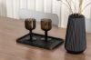 Imagine Tempe Dining Table - Black / Walnut MDF +Estes Dining Chair - Black / Light Grey PP _4