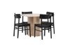 Imagine Masa de dining Olivia-AlbApaVeneerWhitewash+MontrosScaun de dining-Natural/NaturalRubberwood_4