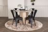 Imagine OliviaDiningTable-WhiteWashVeneer+TempeDiningChair-Matteblack/Metal_4