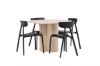 Imagine OliviaDiningTable-WhiteWashVeneer+UrsholmenDiningChair-BlackPolypropylene_4