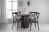 Imagine OliviaDiningTable-Mocca/MoccaVeneer+CrosettDiningChair-MatteBlack/MatteBlackPlastic_4