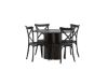 Imagine OliviaDiningTable-Mocca/MoccaVeneer+CrosettDiningChair-MatteBlack/MatteBlackPlastic_4