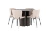 Imagine OliviaDiningTable-Mocca/MoccaVeneer+ModestoDiningChair-Beige/BeigeBoucle_4