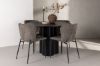 Imagine OliviaDiningTable-Black/BlackVeneer+ModestoDiningChair-Grey/SmokedBlackBoucle_4