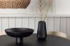 Imagine Bootcut Round Dining Table - Black / Black Fanéer +Åstol Dining Chair - Nature Wood plastic composite _4