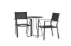 Imagine Bacong Cafetable Steel - Negru / Rotund ø60** + Copacabana Scaun Stivuitor - Negru/Negru - Înlocuiește 4131-408 _2