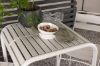 Imagine Borneo Cafetable Aluminium - Bej / Kvadrat 70*70* + Scaun de dining Lina - Bej _2