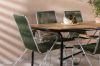 Imagine Holmbeck Diningtable Steel - Negru / Rectangular 90*200*75 + Scaun Dining Bois Steel - Argintiu / Green Rope _6