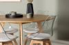 Imagine Yakidon Dining Table - Rubberwood / Oaklook MDF +Edvin Dining Chair - Nature / PET (seat cushion white) PET surface,seat with usual sponge _4