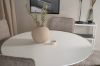 Imagine Plaza Runt Matbord - Ek-Look / Vit - ø100*H75 + Windu Lyx Dining Chair - Oak-Look / Light Grey _4