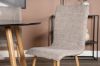 Imagine Vă rugăm să traduceți complet Plaza Runt Matbord - Ek-Look / Svart - ø100*H75 +Windu Lyx Dining Chair - Oak-Look / Light Grey _4