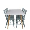 Imagine Masa de dining Polar - Ek-Look / Alb - 180*90*H75 + Scaun de dining Lönneberga - Menta _6