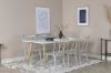 Imagine Masa de dining Polar - Ek-Look / Alb - 180*90*H75 + Scaun de dining Mariannelund - Gri _6