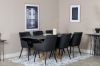 Imagine Piazza - Masă de dining - 180*90 - Spraystone/Stejar + Comfort - Scaun de dining - Stejar/Negru _6