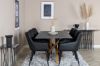 Imagine Piazza - Masă de dining - 180*90 - Spraystone/Stejar + Comfort - Scaun de dining - Stejar/Negru _6