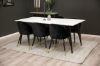 Imagine Masa de dining Polar - Negru / Alb - 180*90*H75+Velvet Brass Black_6