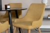 Imagine Plaza - Dining table - 100 ø - Black/Black +Plaza - Dining chair - Mustard _4