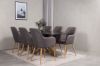 Imagine Piazza Matbord - Ek-look / svart - 180*90*75 +Comfort - Dining Chair - Oak/Dark Grey _6