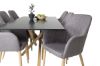 Imagine Piazza Matbord - Ek-look / svart - 180*90*75 +Comfort - Dining Chair - Oak/Dark Grey _6