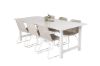 Imagine Count Matbord - Vit - 220*100*H75Cirebon Dining Chair - White / White wash natur