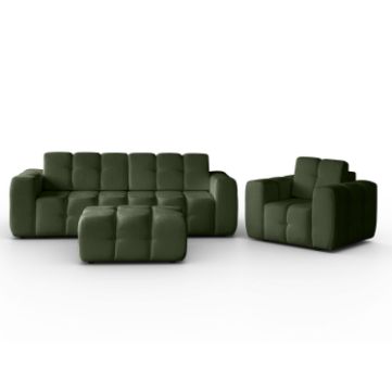 Set living verde Bona