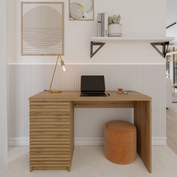 Imagine Bisett Birou stejar Artisan 120